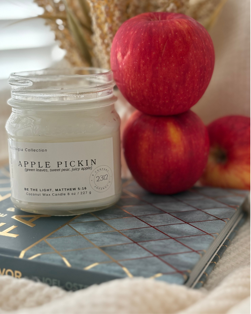 Apple Pickin | Gourmand Coconut Wax Candle | 8 oz