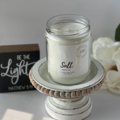 SALT | ORCHID, JASMINE, & OZONE LUXURY COCONUT WAX CANDLE