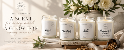 Dawn | Ozone, Apple & Amber Luxury Coconut Wax Candle