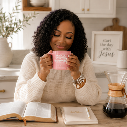 For God So Loved the World | John 3:16 Christian Coffee Mug