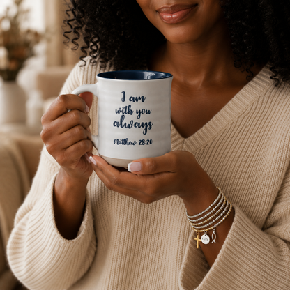 I Am With You Always | Matthew 28:20 Stoneware Mug