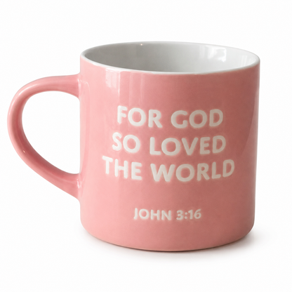 For God So Loved the World | John 3:16 Christian Coffee Mug